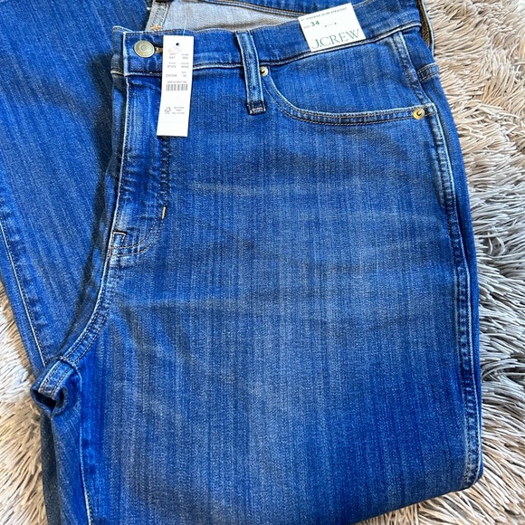 J crew 9" vintage slim-straight jean in color Wakeman wash brand new size 34 - Picture 7 of 14